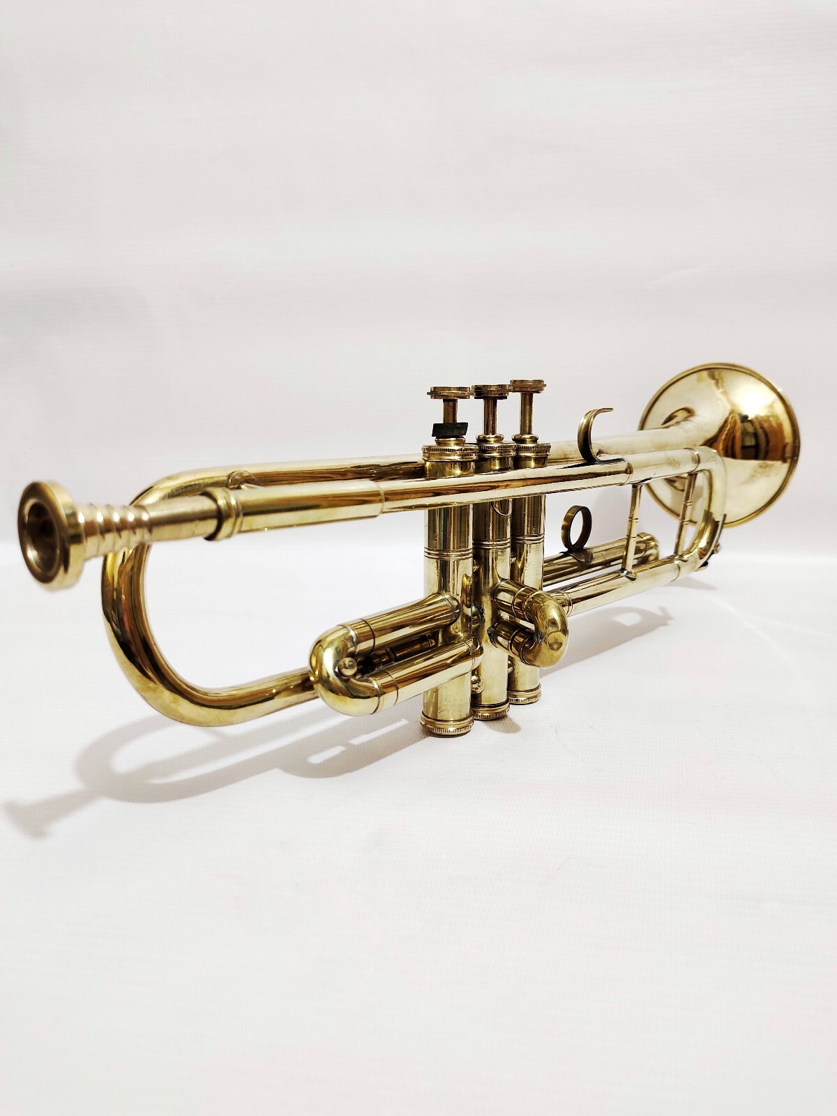 Handmade Brass Trumpet Replica – Vintage Music Instrument Decor Christmas Gift
