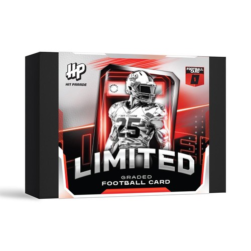 2025 Hit Parade Football Graded Card Limited Series 10 Hobby Box