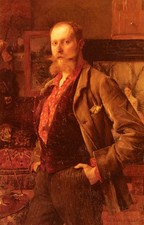 Dagnan Bouveret Porträt von Gustave Courtois...