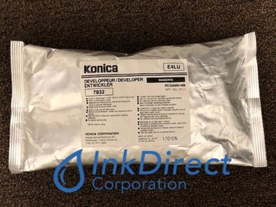 Genuine Konica Minolta 950489 950-489 E4LU 7832 Developer / Starter Magenta