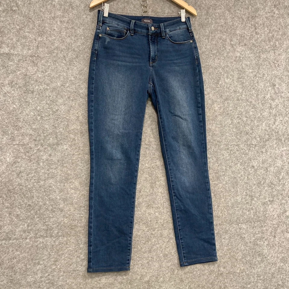 NYDJ Womens Jeans Size 6 AU 10 Blue Legging Jegging Stretch Denim 38526 - Image 2 of 4