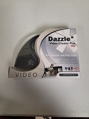 DAZZLE Video Creator Plus HD DVC-107 USB Video Capture Device New Open Box 