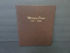 Mercury Silver Dime Collection in Dansco Deluxe Album - 71 Different Coins