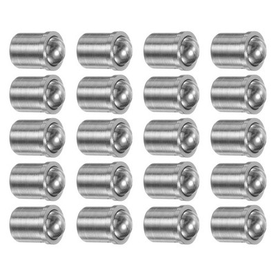 20pcs Ball Point Spring Plungers 6x7mm 304 Stainless Steel Precision Positioning