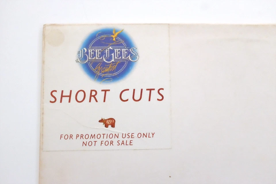 BEE GEES - SHORT CUTS 12" INCH N MINT Rare 1979 UK Greatest Hits Promo LP - Image 3 of 4