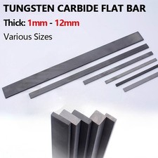 YG8 Solid Carbide Steel Sheet Plate Flat Stock Square Bar Blanks 1-12mm Thick