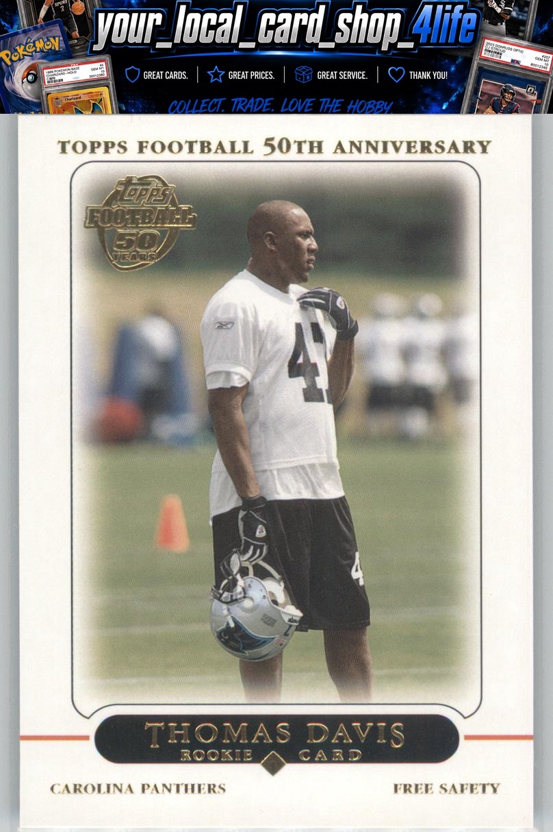 Thomas Davis Topps #396 Base
