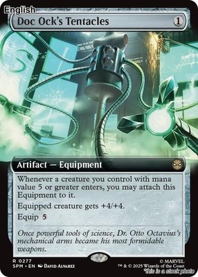 Doc Ock's Tentacles (Extended Art) EN [SPM - 277] - NM TCG MTG