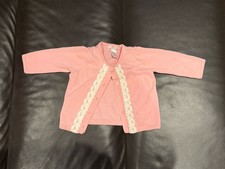 NWT JANIE AND JACK INFANT GIRLS SWEATER CARDIGAN SZ 3-6 MOS PINK free shipping