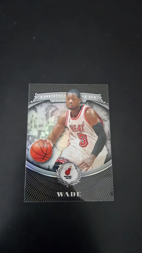 2008-09 DWYANE WADE TOPPS TREASURY SILVER REFRACTOR SP PARALLEL #/199! CARD #33! - Image 2 of 4