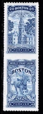 #6029 - 6030a  2025 Boston Vertical Pair MNH