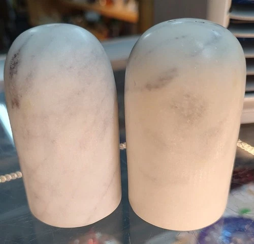 Marble Salt And Pepper Shakers