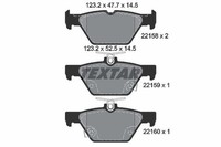 1 X Bremsbelagsatz BremsbeläGe Textar 2215801 FüR Subaru