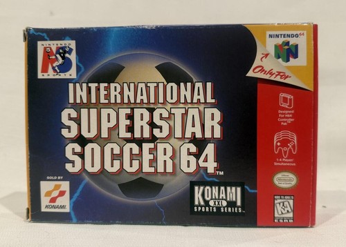 International Superstar Soccer 64 - Nintendo 64 Game CIB