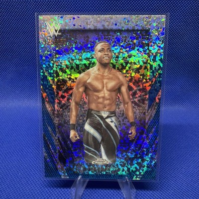 2026 Topps Chrome WWE Blue Mini Diamond Refractor 142 MALIK BLADE NXT /150 B54