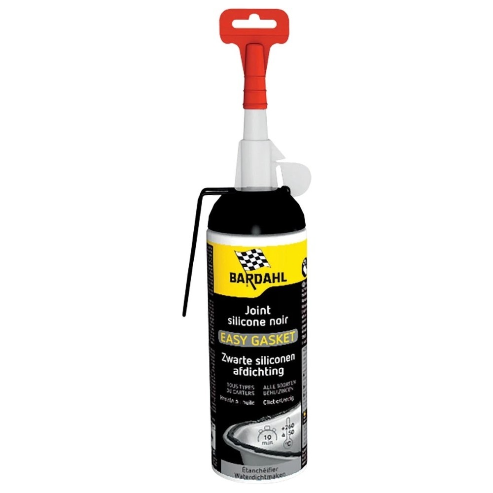 Joint silicone noir Easy Gasket Bardahl de 100ml pour l'étanchéité moteur