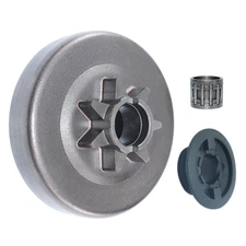 537291604 3/8"-7 Spur Sprocket Clutch Drum Kit For Husqvarna 455 460 Rancher 461