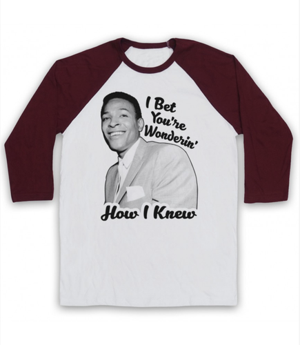 MARVIN HEARD IT THROUGH THE GRAPEVINE GAYE SOUL LEGEND 3/4 SLEEVE BASEBALL TEE - Picture 16 of 20