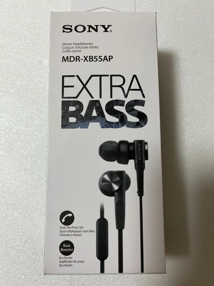 Sony - Mdr-xb55ap BQ In-ear Canal Casque / -