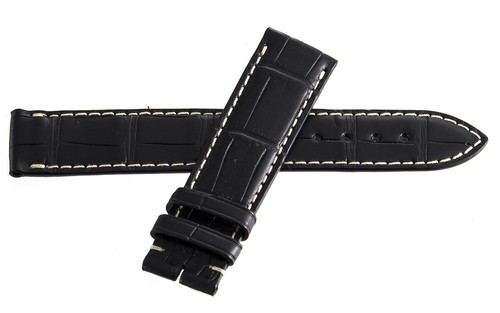 Genuine Longines 19mm x 18mm Black 