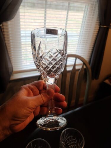 Godinger Dublin Shannon Crystal Water Wine Glasses Goblets-9 Oz-Set Of 4 - Picture 4 of 6