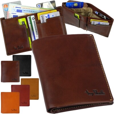 TONY PEROTTI Card Holder Leather Wallet No Coin Pocket Wallet Case Fun