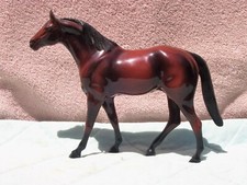 Vintage Hartland 9" Glossy Bay Thoroughbred From The 1960s