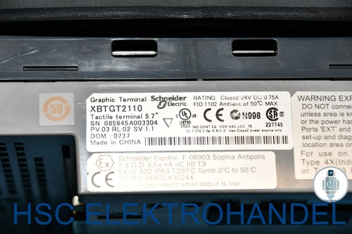 Schneider Electric XBTGT2110 Graphic Terminal Magelis - Bild 3 von 4
