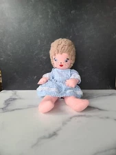 Vintage Handmade Cloth Doll