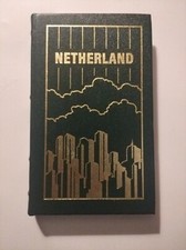 Netherland by Joseph O'Neill, Easton Press Signed Edition, Leather Bound