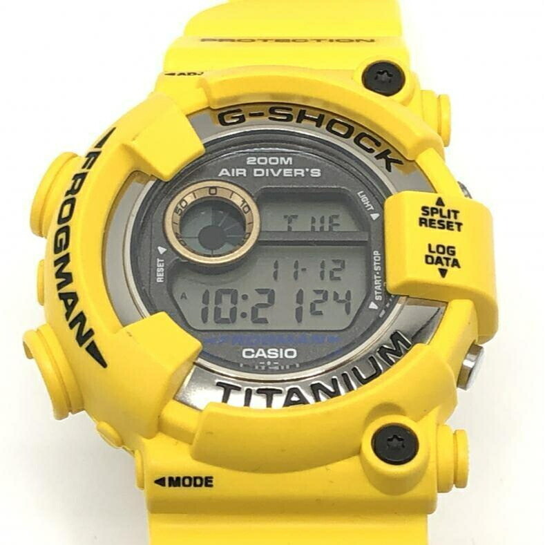 CASIO G-SHOCK FROGMAN DW-8200AC Yellow Resin Titanium Rank SA 
