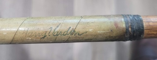 Antique Vintage Wilson Harry Vardon 72 Deep Face Hickory Wood Shaft Golf Putter - Picture 12 of 15