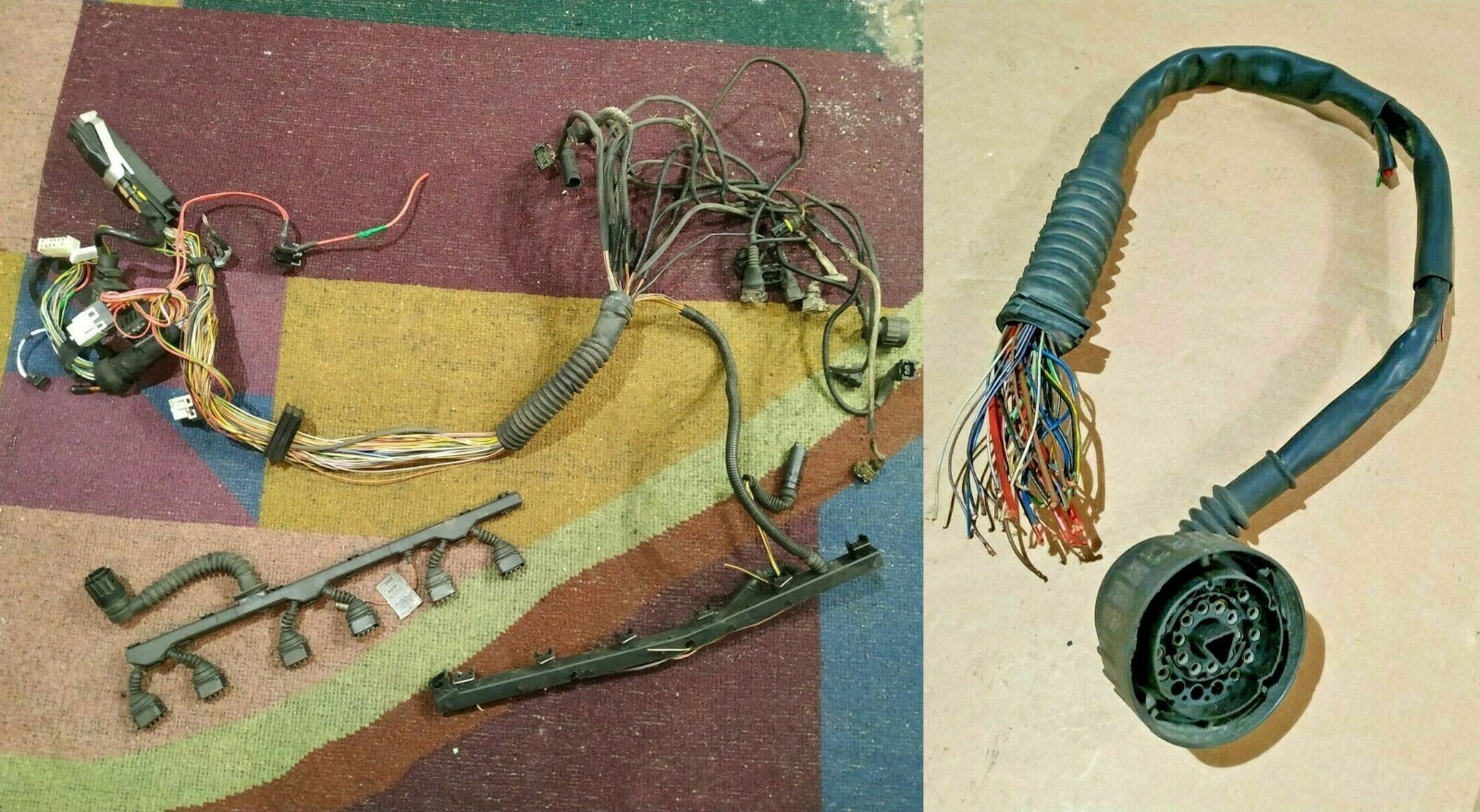 BMW M52 M52B28 ECU DME MS41 ENGINE WIRING HARNESS LOOM for E36 328i