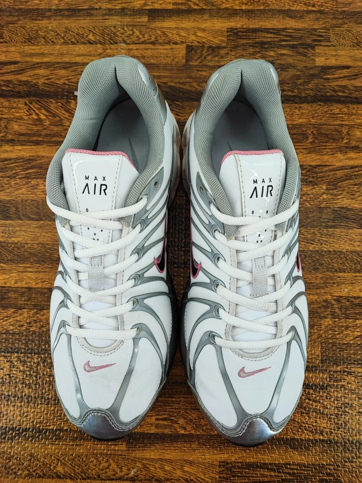 Кроссовки беговые женские Nike Air Max Torch SL в полоску белая кожа 9 США - Изображение 4 из 4