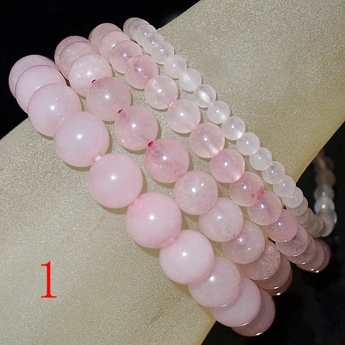 Natural 6/8/10/12mm Multicolor Gemstone Round Beads Stretch Bracelet 7.5" AAA - Picture 4 of 42
