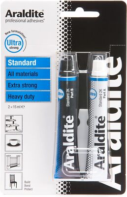 Araldite | Standard 2-teiliger Epoxidharzkleber | Ultrastark, Mehrzweck &... 
