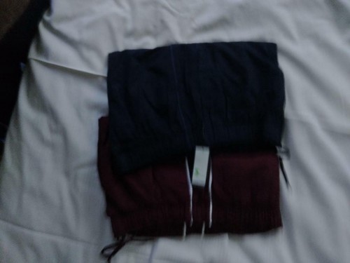 2 mens long pants size large byTEK Gear color navy blue /2 wine retail for 2 $90 - Picture 2 of 2
