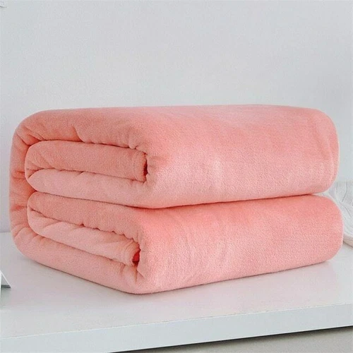 Soft for Bed Faux Fur Mink Solid Color Sofa Cover Bedspread Winter Plaid Blanket - Picture 25 of 25