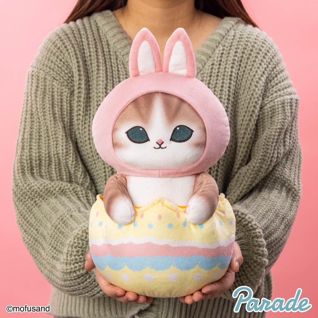 mosa*doll(うささん) mofusand Easter Nyan Big Plush Toy | eBay