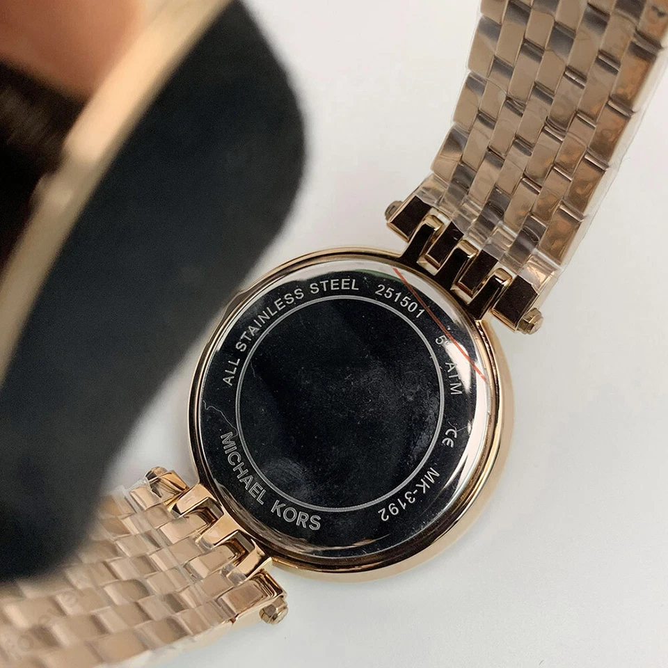 Michael Kors MK3192 Darci Rose Gold Tone Stainless Steel Bracelet Women's Watch - image 4 of 4