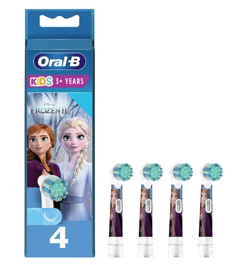 Oral-B Kids Replacement Electric Toothbrush Heads - Disney Frozen Characters