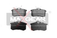 Maxgear 19-0428 Bremsbelagsatz, Scheibenbremse FüR, Audi, CitroëN, Ds, Fiat,