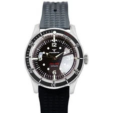 20ATM 40mm Tandorio Black Lume Dial Japan NH35 Automatic Sapphire Glass Watch