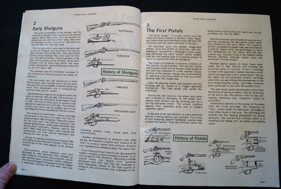 Vintage Hunter Safety Handbook, Outdoor Empire Pub. 1972. 46 pages eBay