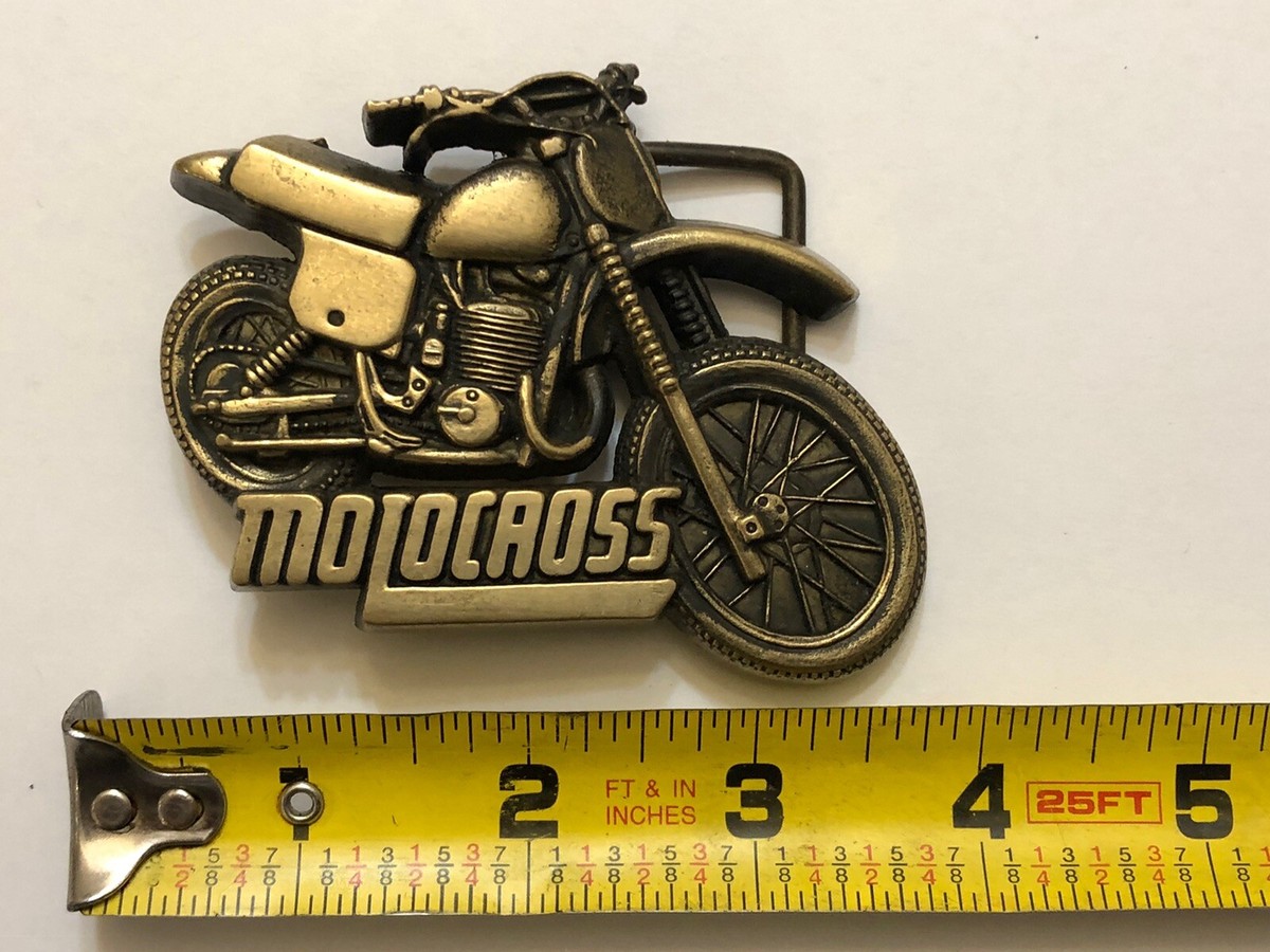 78/79 HONDA CR250R ELSINORE BUCKLE VINTAGE BRASS BARON MOTOCROSS