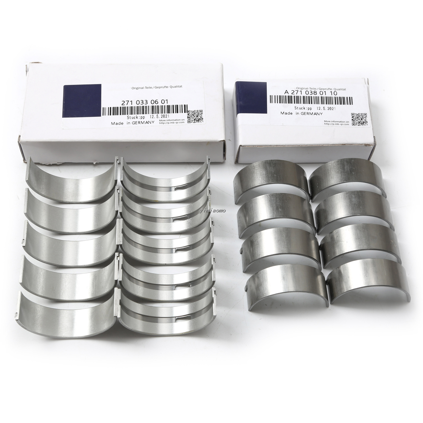 Crankshaft Main&Conn Rod Bearing Set Fit For Benz W204 R172 M271 1.8T