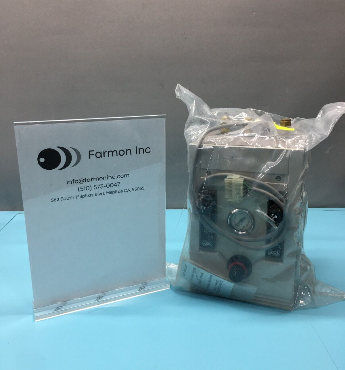 EDWARDS VACUUM PUMP GAS MODULE GAS BALLAST EXHAUST PURGE CONTROLLER, 120236