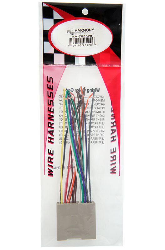 Harmony Audio Radio Harness For Ford Five Hundred 2005-2007 & Other Models