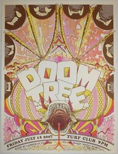 2007 Doom Tree Showcase - St. Paul Silkscreen Concert Poster S/N by Burlesque
