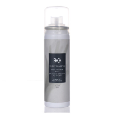 R+Co Bright Shadows Root Touch Up Spray Black 1.5oz/59ml